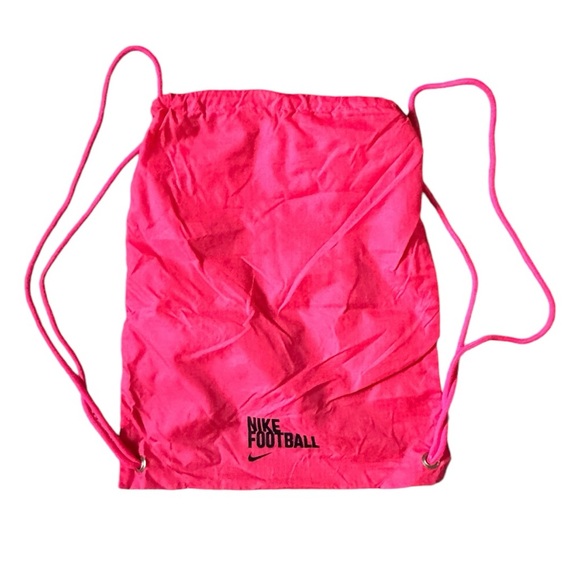 Nike String Bag Gym Drawstring Football Cleats Backpack Cinch - Picture 2 of 4